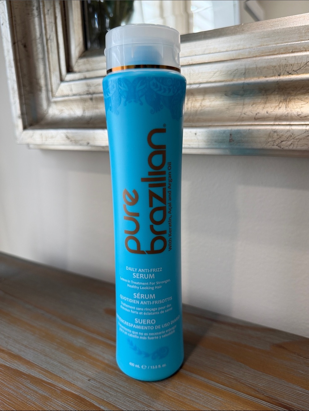 Pure Brazilian Daily Anti-Frizz Serum - Blue